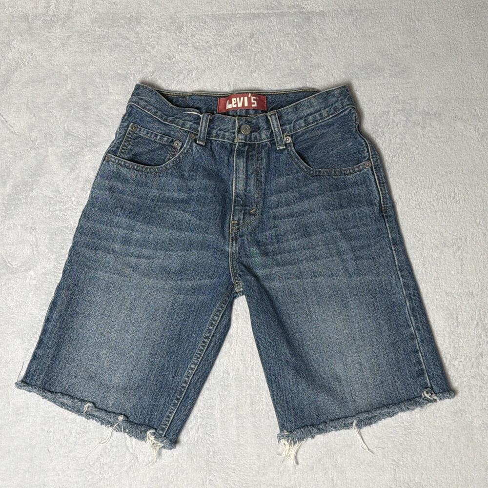 Men’s Levi’s 514 Raw Hem Denim Shorts - Size 29 100% Cotton - 10 Inch Inseam
